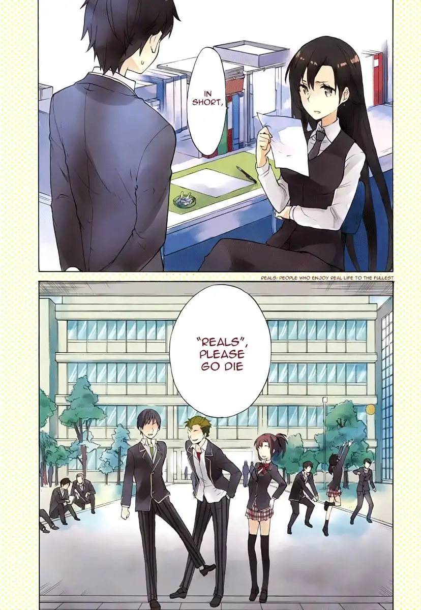 Yahari Ore no Seishun Love Come wa Machigatteiru. Chapter 1 3